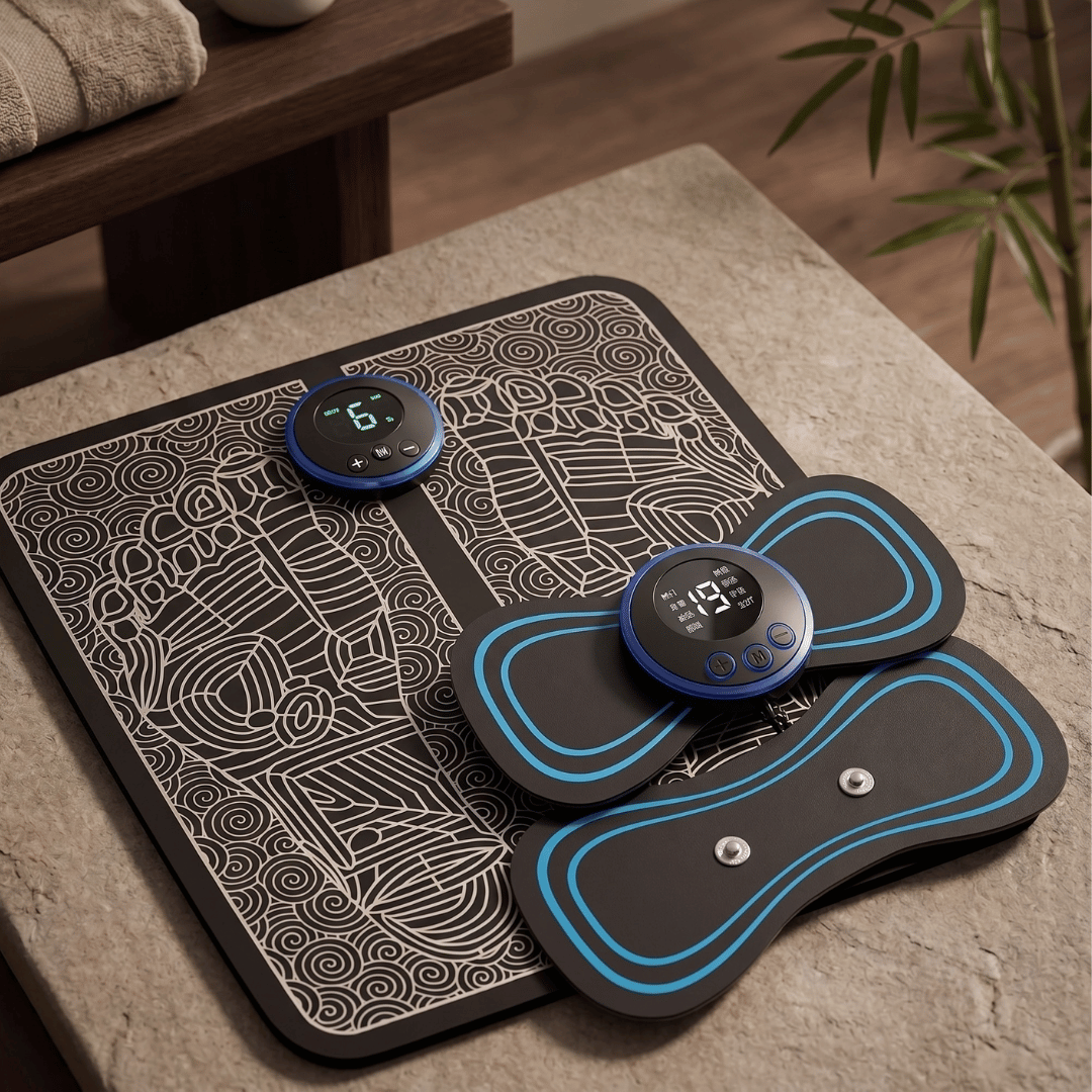 Pack Masajeador EMS + Mini Massage Stick