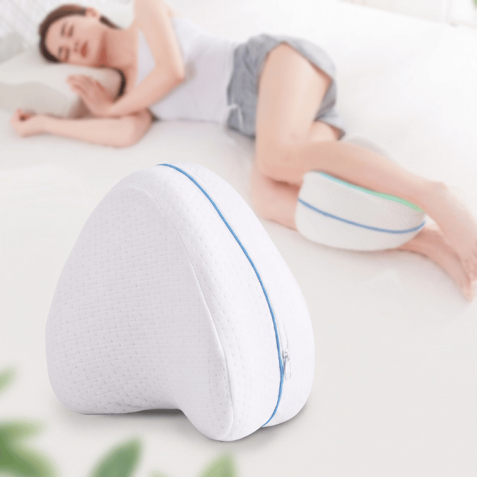 Almohada Terapéutica Viscoelástica para Piernas y Rodillas